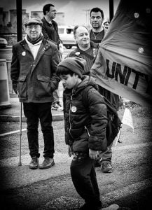 Kellingley Colliery closure march