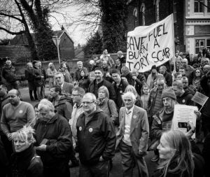 Kellingley Colliery closure march