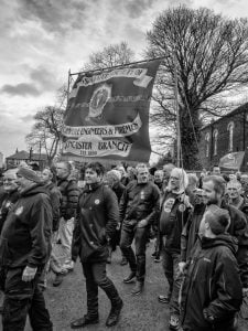 Kellingley Colliery closure march