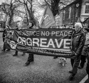 Kellingley Colliery closure march