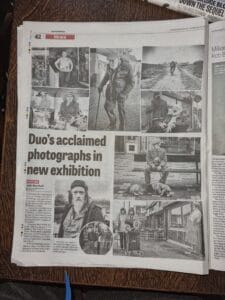 Dub's accused in new photographs at the Castleford exhibition.